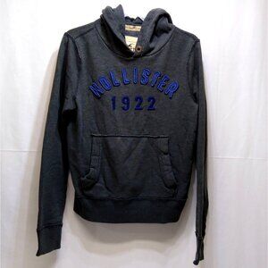 Hollister 1922 Pullover Hoodie Sweatshirt Kangaroo Pocket Small 40" Chest EUC